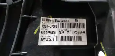 Second-hand car spare part passenger side right window regulator for kia ceed (jd) 1.6 tech oem iam references 82481j7000  82480j7000