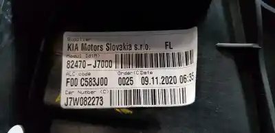 Second-hand car spare part driver left window regulator for kia ceed (jd) 1.6 tech oem iam references 82471j7000  82470j7000