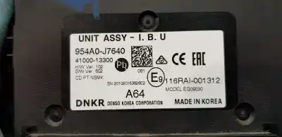 Peça sobressalente para automóvel em segunda mão módulo de confort / bsi /bcm por kia ceed (jd) 1.6 tech referências oem iam 954a0j7640  