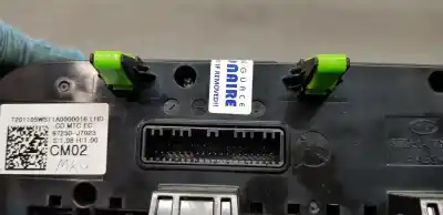 Second-hand car spare part climate control for kia ceed (jd) 1.6 tech oem iam references 97250j7023  