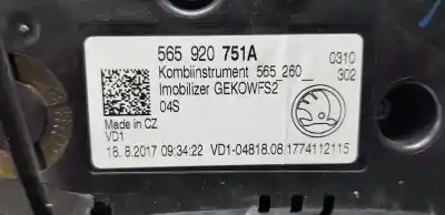 Автозапчасти б/у приборная доска за skoda kodiaq style 4x4 ссылки oem iam 565920751a  