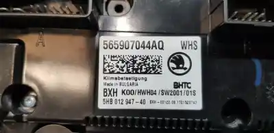 Second-hand car spare part climate control for skoda kodiaq style 4x4 oem iam references 565907044aq  