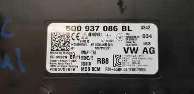 Second-hand car spare part comfort module for skoda kodiaq style 4x4 oem iam references 5q0937086br  