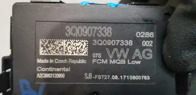 Second-hand car spare part electronic module for skoda kodiaq style 4x4 oem iam references 3q0907338z00  3q0907338