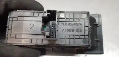 Second-hand car spare part left front power window switch for skoda octavia combi (5e5) ambition oem iam references 5e0959857awhs  5e0959857a