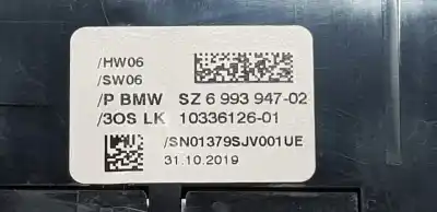 Pièce détachée automobile d'occasion bouton interrupteur pour bmw serie x3 (g01) xdrive20d références oem iam 61316993947  6993947