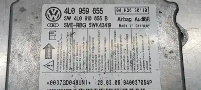 Автозапчасти б/у блок управления подушками безопасности за audi q7 (4l) 3.0 v6 24v tdi ссылки oem iam 4l0959655  4l0959655b