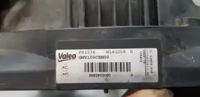 Peça sobressalente para automóvel em segunda mão termoventilador elétrico por peugeot 207 confort referências oem iam 1253p8  9682902080