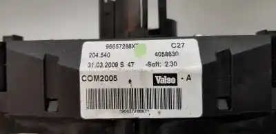 Second-hand car spare part multifunction switch for peugeot 207 confort oem iam references 96657288xt  