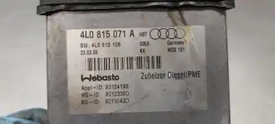 Автозапчастина б/у стійкість на нагревання для audi q7 (4l) 3.0 v6 24v tdi посилання на oem iam 4l0815071a 4l0910105 4l0815071f