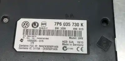 Автозапчасти б/у электронный модуль за skoda superb combi (3t5) active ссылки oem iam 7p6035730k  