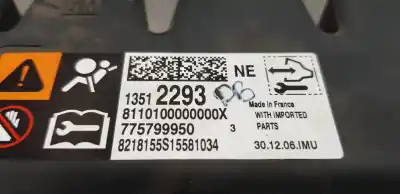 Автозапчасти б/у комплект подушки безопасности за opel zafira (c) family start/stop ссылки oem iam 39123476 13381058 39046247