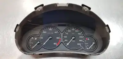 Pièce détachée automobile d'occasion Compteur De Vitesse Tableau De Bord pour PEUGEOT 206 BERLINA XS Références OEM IAM 9643401180  