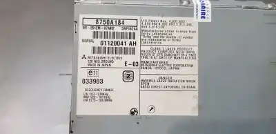 Автозапчасти б/у многофункциональный дисплей за mitsubishi outlander (cw0) motion 4wd ссылки oem iam 8750a184  