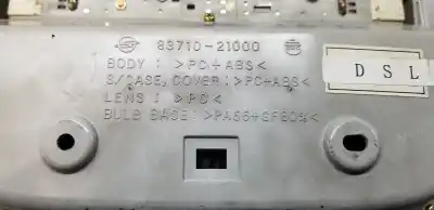 Автозапчастина б/у внутрішне світло для ssangyong rodius xdi посилання на oem iam 8029021000  8371021000