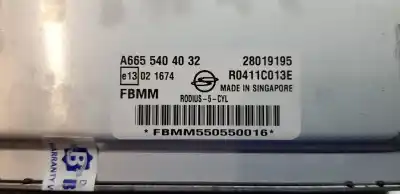 Автозапчастина б/у ебу контролер двигуна для ssangyong rodius xdi посилання на oem iam a6655404032  