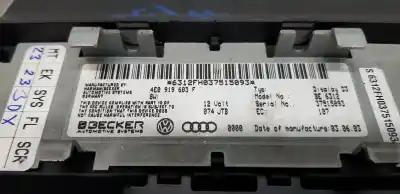 Автозапчасти б/у многофункциональный дисплей за audi a8 (4e2) 4.2 quattro ссылки oem iam 4e0919603f  