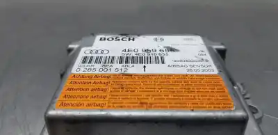 Автозапчасти б/у блок управления подушками безопасности за audi a8 (4e2) 4.2 quattro ссылки oem iam 4e0959655 0285001512 4e0910655