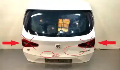 Peça sobressalente para automóvel em segunda mão porta da mala / tampa traseira por alfa romeo stelvio (630) basis q4 referências oem iam 50567282
