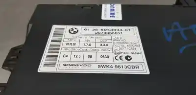 Pezzo di ricambio per auto di seconda mano modulo elettronico per bmw serie 1 berlina (e81/e87) 118d riferimenti oem iam 61356943834  