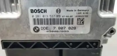 Second-hand car spare part ecu engine control for bmw serie 1 berlina (e81/e87) 118d oem iam references 7807828  0281013537