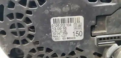 Peça sobressalente para automóvel em segunda mão alternador por opel corsa e selection ecoflex referências oem iam 39047359  0126312104