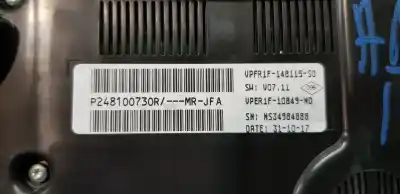 Peça sobressalente para automóvel em segunda mão quadrante por renault scenic iv bose-edition referências oem iam 248100730r  p248100730r