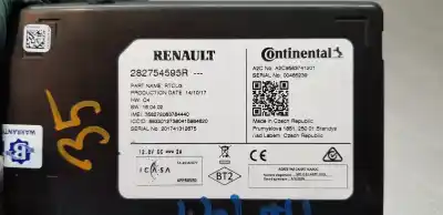 Second-hand car spare part electronic module for renault scenic iv bose-edition oem iam references 282754595r  