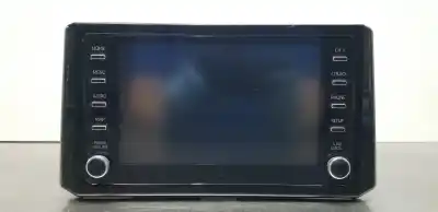 Second-hand car spare part multifunction display for toyota corolla (e21) hybrid active oem iam references 8614002680