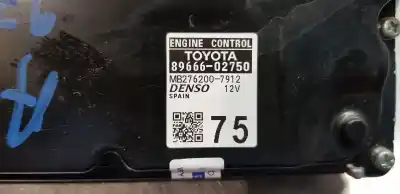 Second-hand car spare part ecu engine control for toyota corolla (e21) hybrid active oem iam references 8966602750  mb2762007912