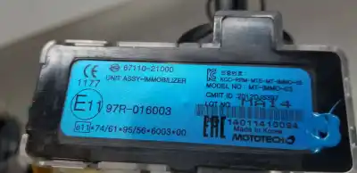 Автозапчасти б/у противоугонное устройство за ssangyong rodius xdi ссылки oem iam 8711021000  