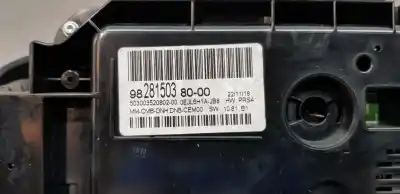 Peça sobressalente para automóvel em segunda mão quadrante por peugeot 3008 active referências oem iam 9828150380  