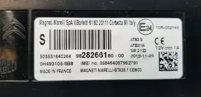 Second-hand car spare part electronic module for peugeot 3008 active oem iam references 9828266180  