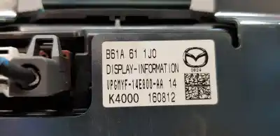 Second-hand car spare part multifunction display for mazda 3 lim. (bl) luxury oem iam references b61a611j0  