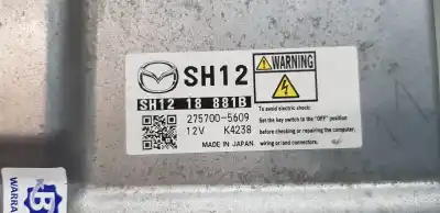 Second-hand car spare part ecu engine control for mazda 3 lim. (bl) luxury oem iam references sh1218881b  2757005609