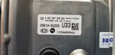 Автозапчастина б/у електронний модуль для kia ceed (jd) 1.6 tech посилання на oem iam 296102u233  0281037259