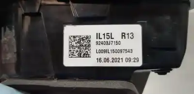 Автозапчастина б/у внутрішній лівий задній ліхар для kia ceed (jd) 1.6 tech посилання на oem iam 92403j7150  