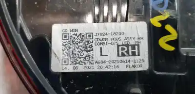 Автозапчастина б/у правий ліхтар для kia ceed (jd) 1.6 tech посилання на oem iam 92402j7150  