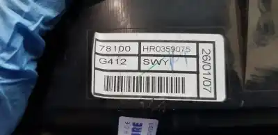 Second-hand car spare part dashboard for honda cr-v (re) elegance oem iam references hr0359075  78100hr0359075