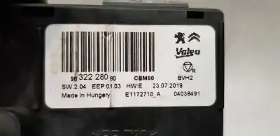 Автозапчасти б/у электронный модуль за citroen c4 grand picasso spacetourer ссылки oem iam 9832228080  