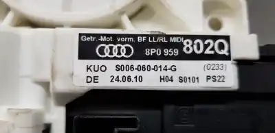 Автозапчасти б/у мотор стекла переднего правого за audi a3 (8p) restyling ссылки oem iam 8p0959802p  8p0959802q