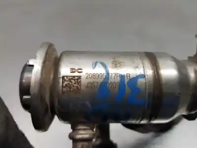Peça sobressalente para automóvel em segunda mão injetor por dacia lodgy comfort referências oem iam 208995377r  