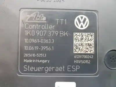 Автозапчастина б/у абс для skoda superb combi (3t5) active посилання на oem iam 1k0614517dn 10096103633 1k0907379bk
