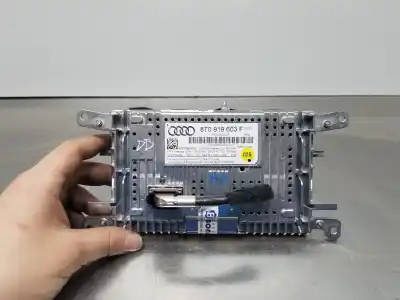 Second-hand car spare part multifunction display for audi a4 berlina (b8) premium oem iam references 8t0919603f  