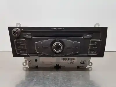 Pièce détachée automobile d'occasion SYSTÈME AUDIO / RADIOCD pour AUDI A4 BERLINA (B8)  Références OEM IAM 8T1035186P  