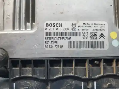 Pezzo di ricambio per auto di seconda mano centralina motore per mitsubishi outlander (cw0) challenge 4wd riferimenti oem iam 9664487580 9663757980 0281013666