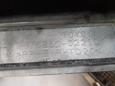 Pezzo di ricambio per auto di seconda mano gonna laterale per toyota corolla (e21) style riferimenti oem iam 7585202901  7586002210