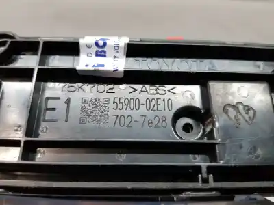 Peça sobressalente para automóvel em segunda mão comando de sofagem (chauffage / ar condicionado) por toyota corolla (e21) style referências oem iam 5590002e10  