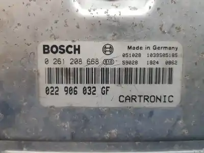 Second-hand car spare part ecu engine control for porsche cayenne (typ 9pa) básico oem iam references 022906032gf  0261208668