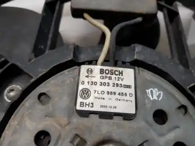 Second-hand car spare part radiator cooling fan for porsche cayenne (typ 9pa) básico oem iam references 95562413601 7l09594545c 7l0121203f